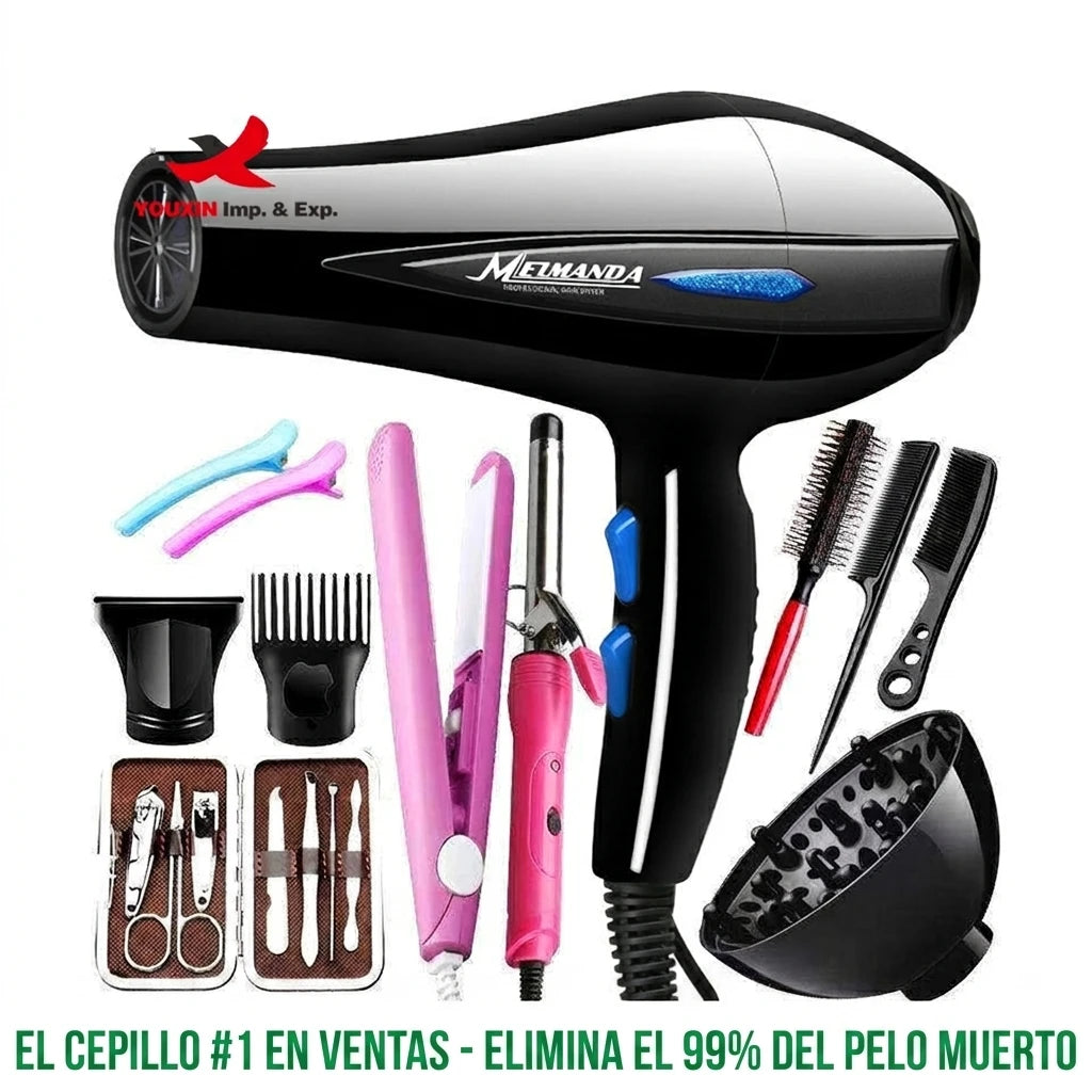 Cepillo de Vapor 3-en-1 SanaPaws - Higiene, Masaje y Control de Muda para Mascotas | Recargable