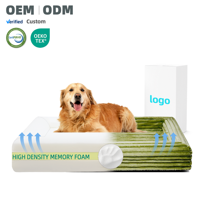 Cama Ortopédica para Mascotas - Espuma Viscoelástica